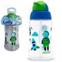 Copo Com Canudo Infantil Viva 330ml Azul