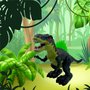 Dinossauro A Pilha Luz Som Vapor E Movimento Jr Toys