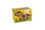 Dinossauro Triceratops À Pilha Com Luzes Jr Toys