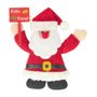 Enfeite De Natal Papai Noel Feliz Natal