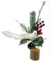Enfeite Decorativo Natal Pombo Da Paz