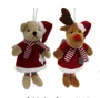 Enfeite Pendente De Natalino Rena/Urso 15 CM