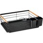 Escorredor De Louças Metal Viena Cor Preto 43x32x14cm MEK