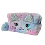 Estojo Escolar De Pelúcia Com Pompom 19 CM