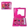 Estojo Kit Escolar Glam Girls 33 Peças