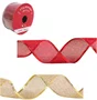Fita Aramada Rústica Natal 3 M X 3,8 CM