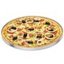 Forma De Pizza 30cm Polida Em Alumínio Panelar