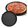 Forma de Pizza De Silicone 35cm Preto