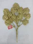 Galho Folhagem Avulso Dourado 37 CM