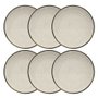 Kit 6 Pratos Rasos 26cm Brisa Oxford