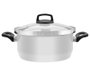 Kit Banho Maria Tampa De Vidro Aluminio Pato Branco