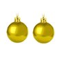 Kit Bola De Natal Com 2 Unidades Lisa 6cm Cor Sortida Multiart