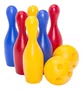 Kit Boliche 6 Pinos e 2 Bolas