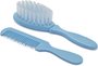 Kit Cabelo Para Bebê Escova E Pente Azul