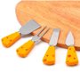 Kit Facas De Queijo 4 Peças