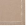 Kit Guardanapo 2 Peças Ponto Ajour 40x40cm Taupe