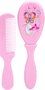 Kit Cabelo Para Bebê Escova E Pente Rosa