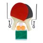 Kit Ping Pong 2 Raquetes 3 Bolas E Rede