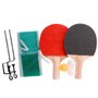 Kit Ping Pong 2 Raquetes 3 Bolas E Rede