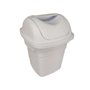 Lixeira Basculante Branco 10L Plasvale