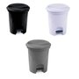 Lixeira Com Pedal 13L Cor Sortida Plasvale