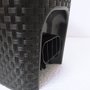 Lixeira Rattan 7L Com Pedal Preto