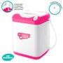 Máquina De Lavar Roupas De Brinquedo Mania De Casa Cor Rosa Com Branco DM Brasil