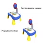 Mesa Com Mini Projetor Infantil Space