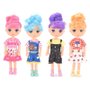 Mini Boneca Beauty Girl Cabelo Colorido