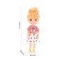 Mini Boneca Beauty Girl Cabelo Colorido