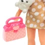 Boneca Miss Holiday Haras Com Bolsa De Cachorro 34 CM