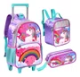 Mochila De Rodinha Unicórnio Clio
