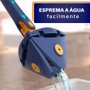 Mop Esfregão Triangular 360º Com Refil e Cabo Inox