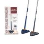 Mop Esfregão Triangular 360º Com Refil e Cabo Inox