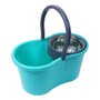 Mop Giratória Com Balde E Esfregão 8L Verde Wellmix