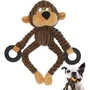 Brinquedo Mordedor Para Pet Macaco 26 cm