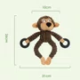 Brinquedo Mordedor Para Pet Macaco 26 cm