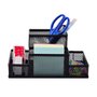 Organizador De Mesa Escritório Metal Aramado Preto