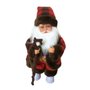 Papai Noel Cajado Musical Movimento 4 Leds Natal