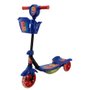 Patinete Infantil Com Cesta Luz E Som Super W