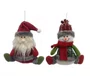 Pendente De Bonecos Natal Pelúcia 16,5 CM