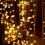 Pisca-Pisca 8 Funções 100 Lâmpadas LED Branco Quente 220V Fartex