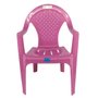 Poltrona Infantil Plástico Rosa