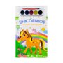 Livro Colorindo Com Aquarela Unicórinios