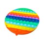 Pop It Rainbow Big Size Fidget Toys Anti Stress Silicone
