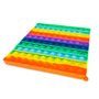 Pop It Rainbow Big Size Fidget Toys Anti Stress Silicone