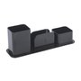Porta Canetas Triplo Cor Preto Dello
