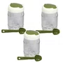 Porta Tempero Vidro Com Colher 370 ML
