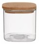 Pote Hermético Com Tampa De Bambu 550ml