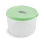 Pote Redondo Freezer Micro-ondas 1L Plasvale Sortido